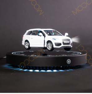 1:36 Double-door Compact Audi-Q7 <b>Metal</b> Model Decor Collectible <b>Shelves</b> Magnetic Levitation Floating Diecast Car Fans Halloween - Product Image 2