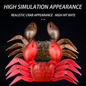 Simulation 3D de leurre de pêche au <span class=keywords><strong>crabe</strong></span> d'<span class=keywords><strong>eau</strong></span> <span class=keywords><strong>douce</strong></span> et salée Gel de silice artificiel Faux appâts de <span class=keywords><strong>crabe</strong></span> - Product Image 4