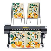Plóter Impresora Ecosolvente de Gran Formato para Pegatinas de Coche, Vinilo, Lona y Banners