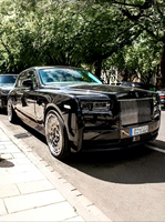 Nouvelles jantes de luxe forgées en aluminium pour la course, 20-24 pouces, avec enjoliveur central flottant personnalisé style cadran d'horloge, ajustement universel pour Rolls Royce Phantom