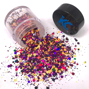 Halloween Đảng Mỹ Phẩm Cơ Thể Long Lanh Sequins Ba Chiều Sequins Đa-Màu Sắc Halloween Móng Tay Nghệ Thuật Chunky Long Lanh - Product Image 1