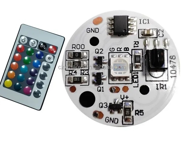 31MM 20MM 5V 2835 5730 5050 White RGB SMD DOB Aluminum LED Light Source PCB Circuit Board Assembly DIY Bulb Module