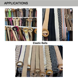 Yunhan thời trang mới lạ căng ra bện đàn hồi <span class=keywords><strong>Webbing</strong></span> cho phụ nữ Vành đai thắt lưng làm <span class=keywords><strong>4</strong></span> màu sắc <span class=keywords><strong>4</strong></span> chiều rộng kích thước có sẵn - Product Image 6