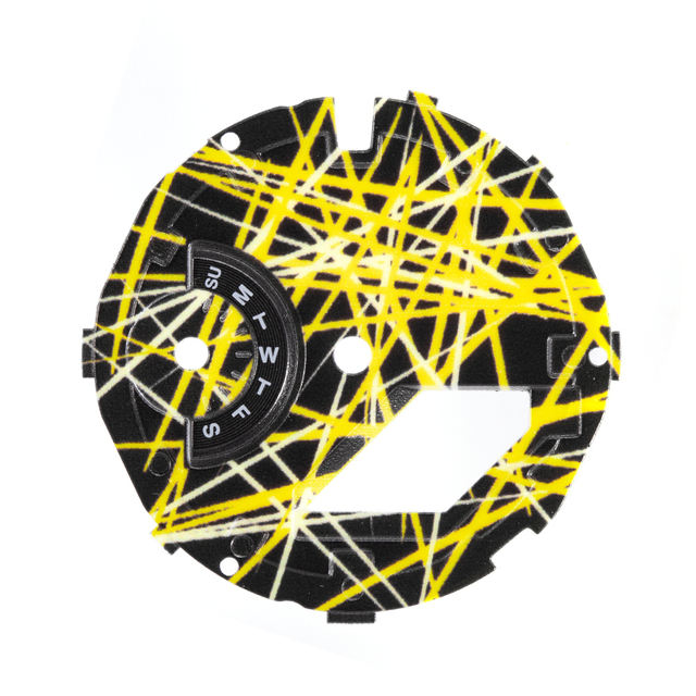 ligne jaune ABS jaune