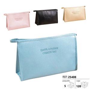 Travel & Fashion Cosmetic Bag Light Blue 25408 Makeup Organizer for Women Travel Use - Product Image 3