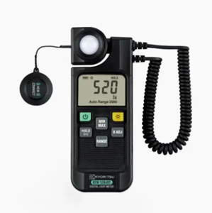 Medidor de Luz KYORITSU KEW 5204BT, Sensor de Luz Desmontable y Giratorio, con 1 Año de Garantía, IP65, Disponible en Stock, Nuevo y Original - Product Image 1