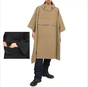 En gros personnalisé pantalon grande taille haute qualité 1 pièces fabricants imperméable 3 en 1 pour hommes manteau de pluie poncho