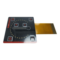 Interruptor de Membrana Táctil LED Retroiluminado a Prueba de Agua Personalizado por Fabricante Chino para Dispositivos Médicos