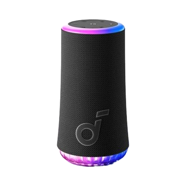 Anker Soundcore Glow Portable Speaker 30W 360° Sound Customizable EQ Light Show RGB LED Lighting IP67 Waterproof 18H Playback