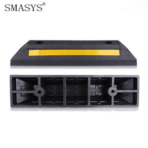 SMASYS Traffico Barriere Giallo Strisce Posto di blocco Parcheggio Auto In Gomma Ruota Tappo - Product Image 2