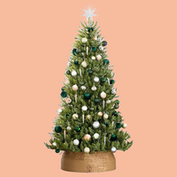 Sapin de Noël Artificiel Haut de Gamme Écologique 1,5-2,7 m Luxe Ultra-Épais avec Pointes Abondantes et Support Métallique Décoration de Fêtes