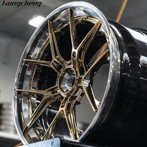 Jantes en alliage d'aluminium polies à profil profond et concave 5x112 de 18, 19, 20, 21, 22, 24 pouces pour Audi, BMW, Mercedes, Porsche - Product Image 3