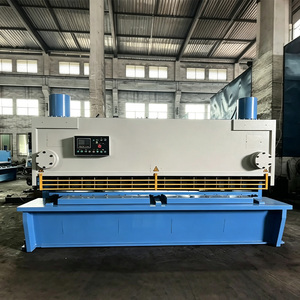 Cizalla Hidráulica de Viga Oscilante, Máquina Industrial para Cortar Láminas Metálicas, para Procesamiento de Placas - Product Image 2