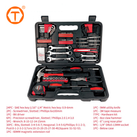Kit de Herramientas de Mano de 159 Piezas para Construcción General, Reparaciones Domésticas Básicas y Uso Profesional