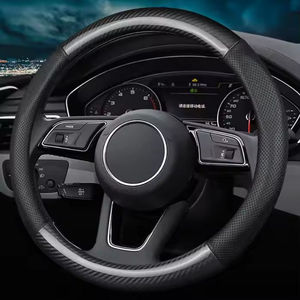 Funda Universal <span class=keywords><strong>para</strong></span> Volante <span class=keywords><strong>de</strong></span> Coche, Cuero <span class=keywords><strong>de</strong></span> Microfibra, Transpirable y Antideslizante - Product Image 1