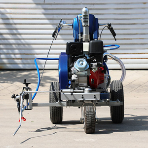 Machine de marquage routier portable à pulvérisation froide à économie d'énergie pour usines, entrepôts, terrains de sport et routes urbaines - Product Image 3