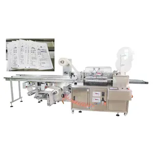 High Speed Glove Packaging Machine Automatic Surgical Gloves Reciprocating Four Side Sealing Packing Machine 2 Lanes