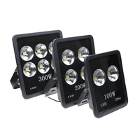 Projecteur LED extérieur étanche IP66 haute puissance, puissance réelle 100W 200W 300W 400W 500W