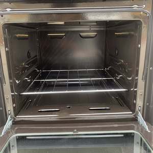 Cocina Híbrida de <span class=keywords><strong>Gas</strong></span> <span class=keywords><strong>y</strong></span> <span class=keywords><strong>Eléctrica</strong></span> de 50 cm con 2 Quemadores <span class=keywords><strong>y</strong></span> 2 Placas Calientes, Horno de <span class=keywords><strong>Gas</strong></span> de 60 L, Superficie de Acero Inoxidable - Product Image 5