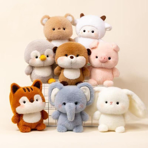 High Quality Super Soft PP Cotton Filling Durable <strong>Cute</strong> Kawaii <strong>Plush</strong> Animal <strong>Toy</strong> Intriguing Creative Designs Zoo Birthday - Product Image 1