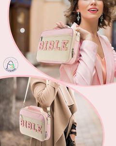 Free sample Source Factory Crossbody <b>Big</b> Bible Messenger <b>Purse</b> Bag for Women with Zipper and Compartments - Product Image 3