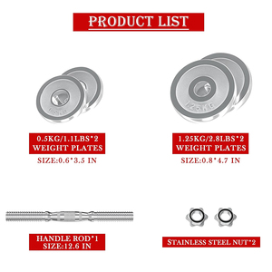 10Kg <span class=keywords><strong>15Kg</strong></span> 20Kg 30Kg 50Kg Có Thể Điều Chỉnh Quả Tạ Đặt Thể Hình Gang Nhà Phòng Tập Thể Dục Thiết Bị Trọng Lượng Nâng Đào Tạo - Product Image 4