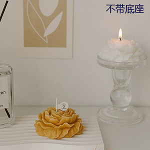 Vela Aromática para Celebraciones <span class=keywords><strong>de</strong></span> Boda, Decoración del Hogar, Yuyang, Hecha a Mano, Aromaterapia, con Forma <span class=keywords><strong>de</strong></span> Peonía, <span class=keywords><strong>de</strong></span> Soja, para <span class=keywords><strong>el</strong></span> Día <span class=keywords><strong>de</strong></span> San Valentín, Diwali - Product Image 5