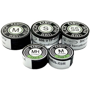 Embout de queue de billard japonais original KA, pointe moyenne, pour billard américain, accessoires de billard, fournitures, bois, marque Kamui, fabriqué au Japon - Product Image 1