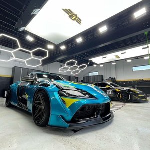 Suez ไฟเพดาน LED 6500K ดีไซน์ใหม่สำหรับยิมโรงรถและเวิร์คช้อป - Product Image 1