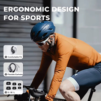 Écouteurs sans fil sportifs, casque de jeu BT5.3 à faible latence, écouteurs TWS avec affichage LED, étanches IPX5, à crochet d'oreille