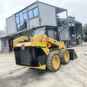 Vente pas chère 90% nouvelle occasion pour chargeuse sur pneus 246D3 Skid Steer Loader | Moteur 37KW basse durée Capacité du godet 1.1mÂ ³ - Product Image 5