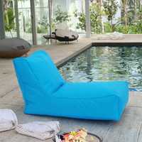 Moderner Einzelner Wasserdichter Outdoor-Strandsitzsack mit Abnehmbarem Bezug - Komfortables Modulares Wohnzimmer-Sofa