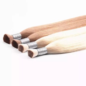 Extensiones de Cabello Humano Europeo Jasminebeauty con Punta Plana en Estilos Liso, Ondulado Profundo y Rizado - Product Image 4