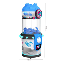 Banana Land Meilleures ventes Distributeur de balles surprise et d'œufs surprise à monnayeur, personnalisé, compact, pour super centres commerciaux