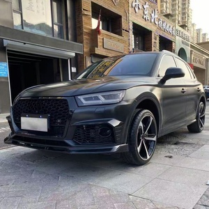 Kit carrosserie de pare-chocs avant sport Audi Q5/Q5L 2018-2020 avec feux antibrouillard, installation par vis, ajustement universel - Product Image 3