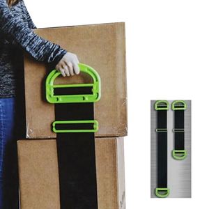 Correas para Mover Muebles, Ajustables, para Muñeca y Antebrazo, Correa de Elevación para Montacargas, para Transportar Objetos Pesados, de Polipropileno Resistente, Color Negro - Product Image 1