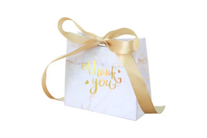 <strong>White</strong> Marble Paper <strong>Box</strong> for Wedding Decoration Favors Gift <strong>Box</strong> Candy <strong>Chocolate</strong> Packing <strong>Box</strong> with Ribbon - Product Image 4