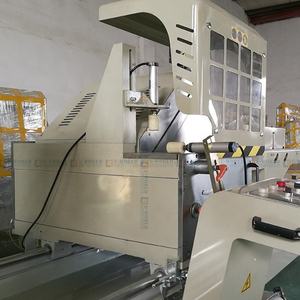 45 ° 90 ° Digital anzeige Doppelkopf Aluminium fenster Lineare Arbeit Progression methode Maschine Gehrung ssäge Schneid ausrüstung - Product Image 3