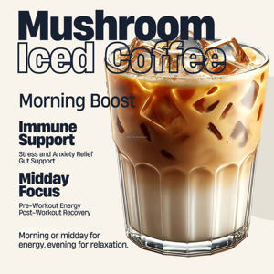 Café de cogumelo assado escuro orgânico K-Cups com Juba e <span class=keywords><strong>Yacon</strong></span> para foco e suporte imunológico Vegan Keto 24 Contagem - Product Image 6