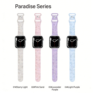 สายซิลิโคนลายนูนธีมดิสนีย์สำหรับแอปเปิ้ล iWatch-ปราสาทและการ์ตูนสายนาฬิกาสำหรับแอปเปิ้ล - Product Image 2