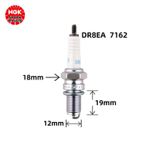 Bougie d'allumage de moto NGK DR8EA avec résistance adaptée à Honda CG125 Suzuki GN250 Xinyuan Yinxiang Longxin
