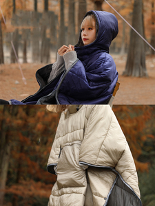 Poncho de dormir portátil para <span class=keywords><strong>senderismo</strong></span> y exteriores, funda suave, cálida, con hebilla de plástico práctica, para adultos - Product Image 3