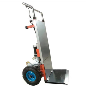 Máquina eléctrica para escalar escaleras, silla de ruedas, camión de mano, carro de pista de goma para tanques de agua, carro automático de 400 <span class=keywords><strong>kg</strong></span> - Product Image 1