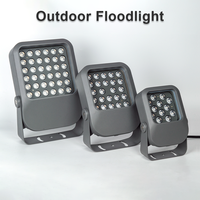 Reflector LED de Aluminio para Exteriores de Alta Calidad, 8w-48w Opcional, Resistente al Agua IP65, Certificado CE, para Jardín, Estadio, Plaza