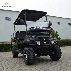 Customizable Colors 6 Seater Utility Vehicle Club Car Golf Cart with <b>72V</b> Powerful Motor for Resort Hotels Supports OEM/ODM - Product Image 2