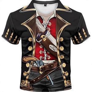 Camiseta de Hombre de Talla Grande, Corte Regular, 95% Algodón, 5% Elastano, 180g, con Logotipo Personalizado, Impresión en Serigrafía, Talla Estadounidense - Product Image 2