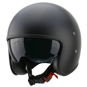 Casque jet Carburo Urban Class noir mat S - Product Image 1