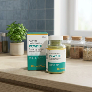 Poudre laxative ayurvédique naturelle à base de plantes, formule botanique traditionnelle pour la santé digestive, qualité export. - Product Image 2