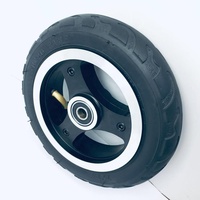 Roues de trottinette électrique pour enfants de 7 pouces avec pneus en caoutchouc pneumatiques
