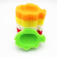 Porte-savon en éponge multi-formes avec design animal pour le bain et les nécessités quotidiennes à la maison